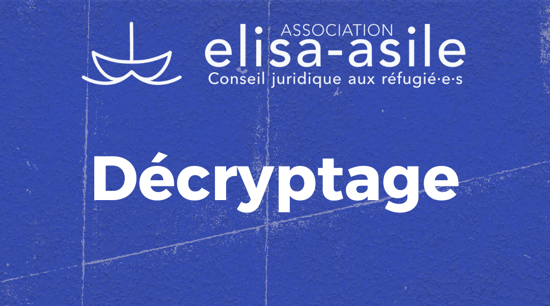 Les cas de rigueur dans le domaine de l’asile 