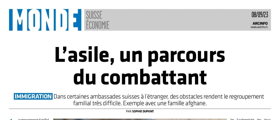 ArcInfo : "L'asile, un parcours du combattant"